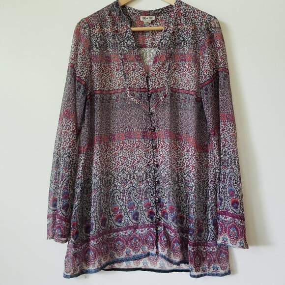 Converse sheer blouse sz.S - Picture 1 of 4